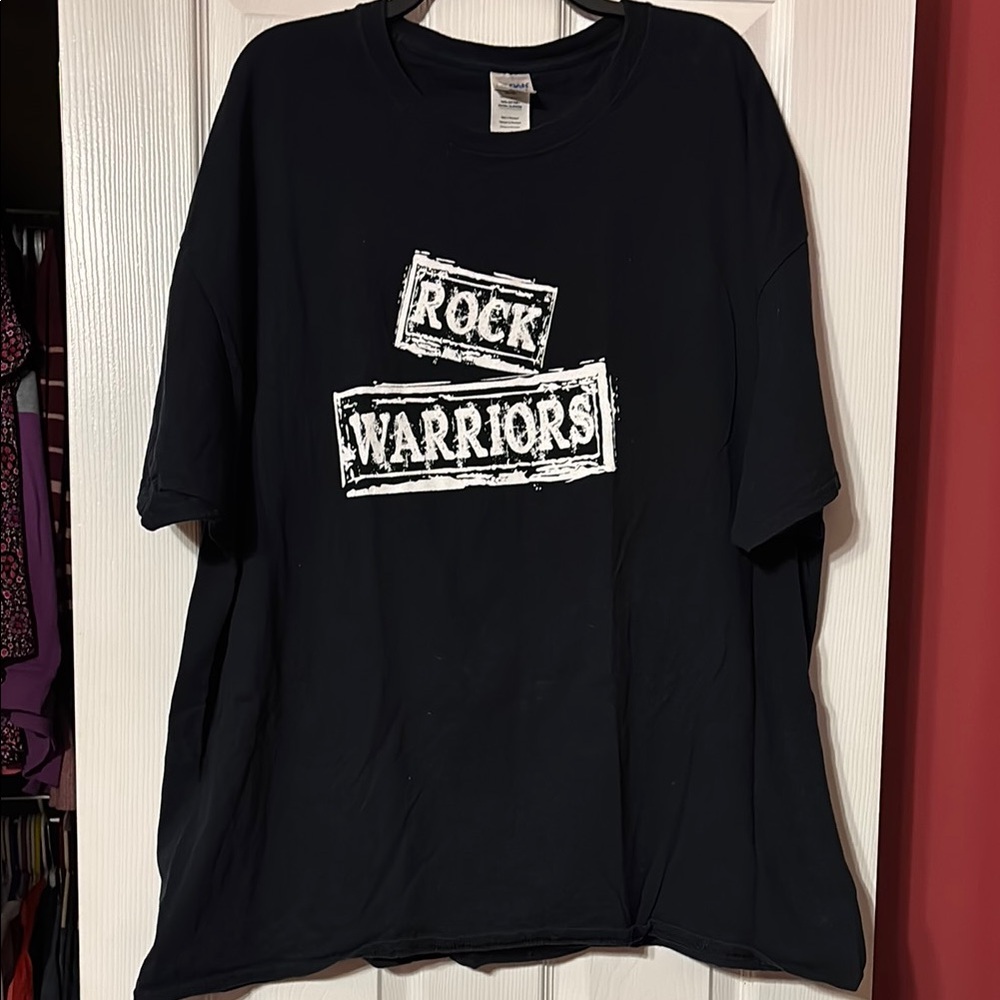NWOT Rock Warriors Black T-Shirt size 3xl